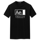 夏季男士短袖t恤潮CVC60%棉宽松衣服新款男装DT3248-AE-P15，男装T恤，星座1410（原1902A）