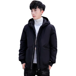 跑量 2024年白鸭绒休闲加厚羽绒服男士短款羽绒服 YR818-P70图片