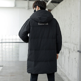 BLLZ外景模特爆款羽绒服男士中长款工装韩版潮牌加厚外套930-P200，男装羽绒服，星座1410（原1902A）