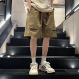 2026夏季工装机能短裤男潮牌宽松直筒五分裤潮流运动中裤DK609P35，男装牛仔裤，星座1410（原1902A）