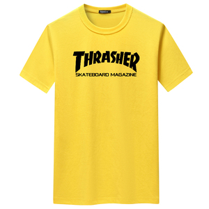 夏季男士短袖t恤潮CVC60%棉宽松衣服新款男DT3321-THRA图片
