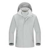 秋冬男女款夹克户外三合一冲锋衣可拆卸两件套登山服CF2577P145，男装夹克，星座1410（原1902A）