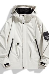 M-8XL春秋户外冲锋衣男女登山服情侣大码风衣夹克男 JK9909-1P75图片