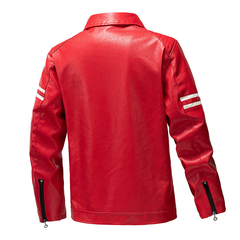 跨境男装皮夹克男士外套秋季新款潮牌机车服防风PU皮衣PY909P75,男装夹克,星座1410（原1902A）