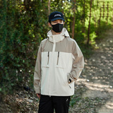 男女户外运动冲锋衣春秋季薄情侣款防水防风登山服夹克CF2388P58，男装夹克，星座1410（原1902A）