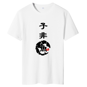 夏季男士短袖t恤潮流潮宽松纯棉衣服2021新款DT4656-子非鱼-P15图片
