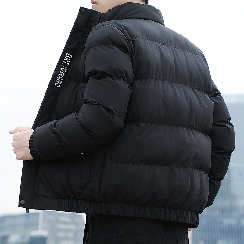 棉袄男士冬季新款潮牌加绒加厚男生面包棉衣外套棉服 MY8388P45图片
