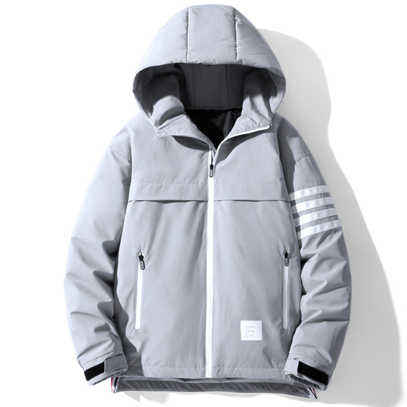 秋冬季新品情侣连帽白鸭绒羽绒服男士短款青年学生外套YR7051P80，男装羽绒服，星座1902A（原星座1216）