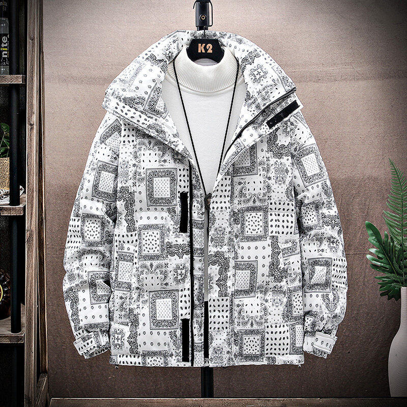 2024冬装新款男女同款羽绒服立领宽松加厚保暖防寒外套YR089P120，男装羽绒服，星座1410（原1902A）