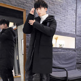 新款男士中长款羽绒服冬装外套男式加厚羽绒服户外防寒YR988-P130，男装羽绒服，星座1902A（原星座1216）