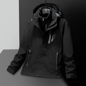 秋冬男女款夹克户外三合一冲锋衣可拆卸两件套登山服 CF899-1P100图片