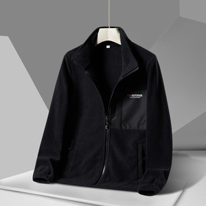 秋冬户外情侣抓绒衣外套加厚摇粒绒开衫男女登山运动服 ZR9508P45图片