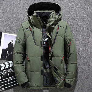 跨境外贸男女士羽绒服短款冬季韩加厚外套潮工装羽绒服YR1987P100图片