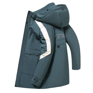 2022羽绒服男中长款冬季连帽外套情侣装冬季新款加厚保YR2066P110,男装羽绒服,星座1410（原1902A）