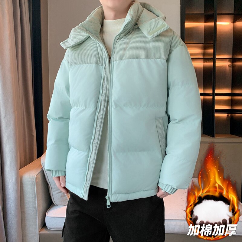 连帽棉服男女冬季防风加绒加厚棉衣情侣厚高品质棉袄外套MY810P75,男装棉衣,星座1410（原1902A）