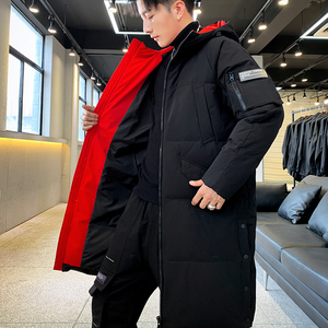 BLLZ店主风爆款羽绒服男士中长款工装韩版潮牌加厚外套913-P200图片