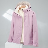 新款三合一冲锋衣摇粒绒内胆情侣户外防风防水保暖运动CF618P130，男装夹克，星座1410（原1902A）