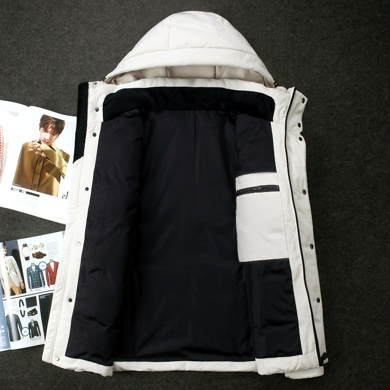 冬新品男装男士加厚羽绒服情侣款白鸭绒户外工装外套YR9819-P100,男装羽绒服,星座1410（原1902A）