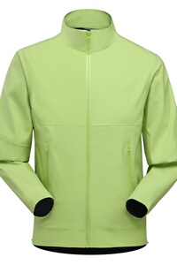 冬季高品质纯色户外男女同款单层冲锋衣潮牌外套 J23886P180图片