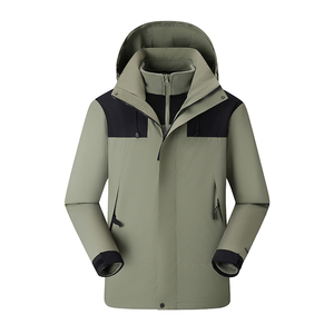 秋冬男女款夹克户外三合一冲锋衣可拆卸两件套登山服 CF23688P95图片