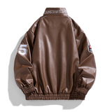 春秋机车服赛车服PU皮外套男美式潮牌机车款皮衣夹克男PY2389P75，男装夹克，星座1410（原1902A）