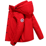 冬新品男装男士加厚羽绒服情侣款白鸭绒户外工装外套YR9819-P100，男装羽绒服，星座1410（原1902A）