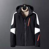 冬装新款羽绒服男士短款加厚保暖连帽外套男潮流YR9809-P80，男装羽绒服，星座1410（原1902A）