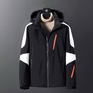 冬装新款羽绒服男士短款加厚保暖连帽外套男潮流 YR9809-P80图片