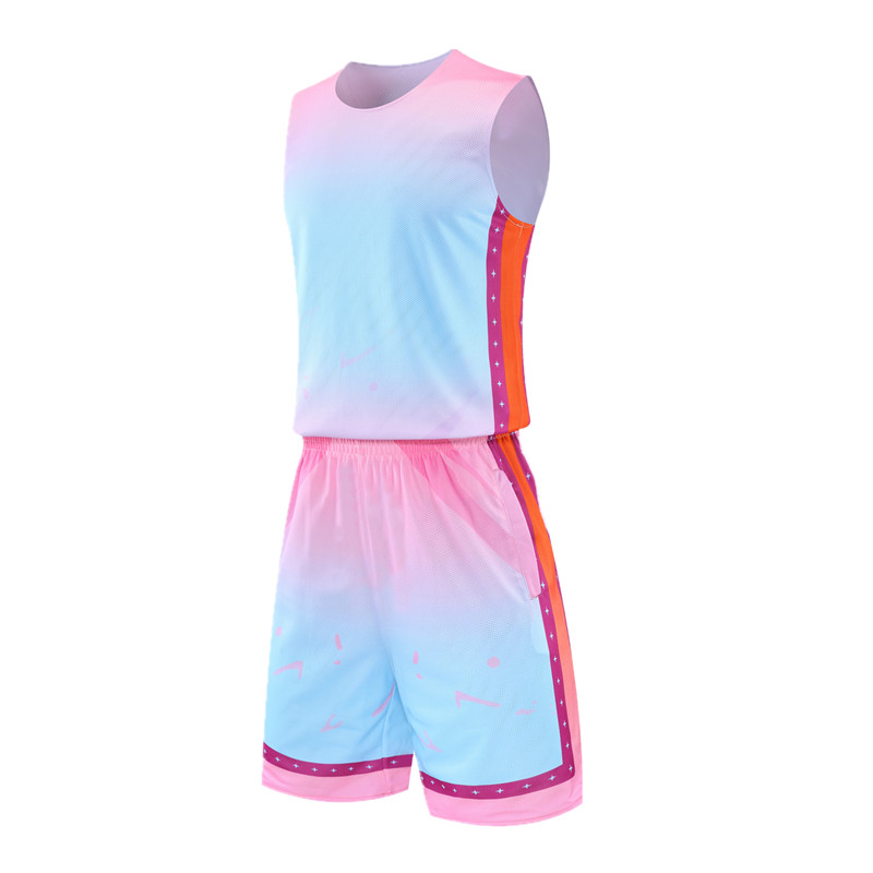 夏双面球衣篮球服套装美式定制两穿球衣比赛训练服男女款TZ938P48,男装休闲套装,星座1410（原1902A）