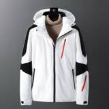 冬装新款羽绒服男士短款加厚保暖连帽外套男潮流YR9809-P80，男装羽绒服，星座1410（原1902A）