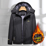 冲锋衣男女保暖棉衣情侣加绒厚滑雪防风防水登山棉服MY1898-2P65，男装夹克，星座1410（原1902A）