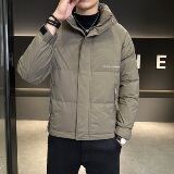 50绒标过检冬季羽绒服轻商务立领短款保暖羽绒服外套YR8001P150，男装羽绒服，星座1410（原1902A）