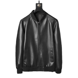 跨境外贸男士外套春秋皮衣夹克男装PU皮机车服皮衣PY6601-加绒P70，男装夹克，星座1410（原1902A）