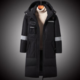 2024冬新款男士加厚长款羽绒服白鸭绒可脱卸帽外套男装YR2097P130，男装羽绒服，星座1902A（原星座1216）