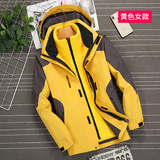 三合一冲锋衣潮牌登山服防风防水户外运动男女同款外套CF404P120，男装夹克，星座1410（原1902A）