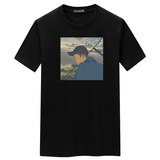 夏季男短袖t恤潮宽松CVC60%棉衣服新款男装DT3726-插画男孩-P15，男装T恤，星座1410（原1902A）