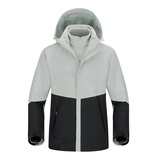 秋冬男女款夹克户外三合一冲锋衣可拆卸两件套登山服CF2597P145，男装夹克，星座1410（原1902A）