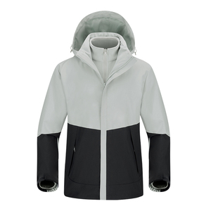 秋冬男女款夹克户外三合一冲锋衣可拆卸两件套登山服 CF2597P145图片