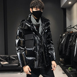 BLLZ室内模特爆款羽绒服男短款工装男士韩版潮牌加厚外套938-P300，男装羽绒服，星座1410（原1902A）
