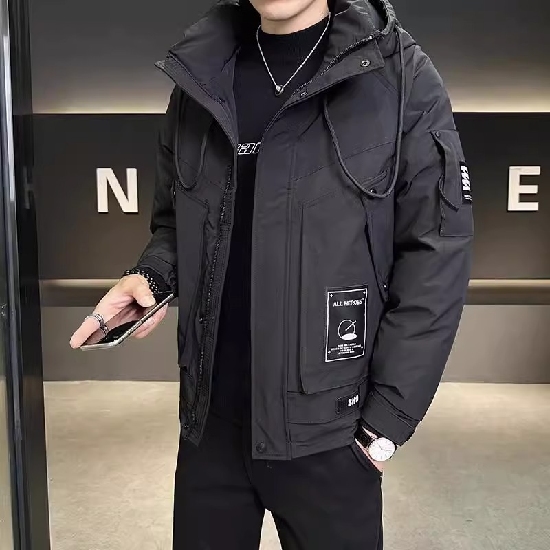 2025冬季新款羽绒服男休闲连帽羽绒服高品质潮羽绒服YR25203P160,男装羽绒服,星座1410（原1902A）