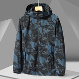 春秋季薄男式户外夹克防风防水情侣冲锋衣女登山服外套CF1899P42，男装夹克，星座1410（原1902A）