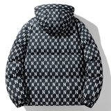 2026新白鸭绒羽绒服男士宽松连帽短款上衣潮牌时尚外套YR2301P180，男装羽绒服，星座1410（原1902A）