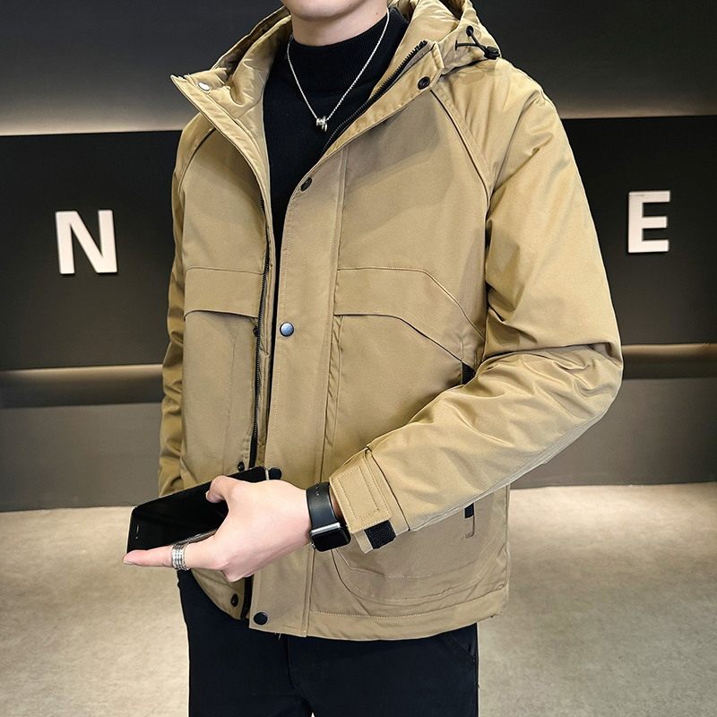 连帽加棉夹克男运动冲锋衣棉衣潮户外山系二棉夹克外套MY1121P110,男装夹克,星座1410（原1902A）