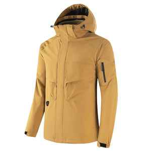 户外秋冬男女冲锋衣三合一可拆卸两件套加绒厚登山服 CF23905P165图片