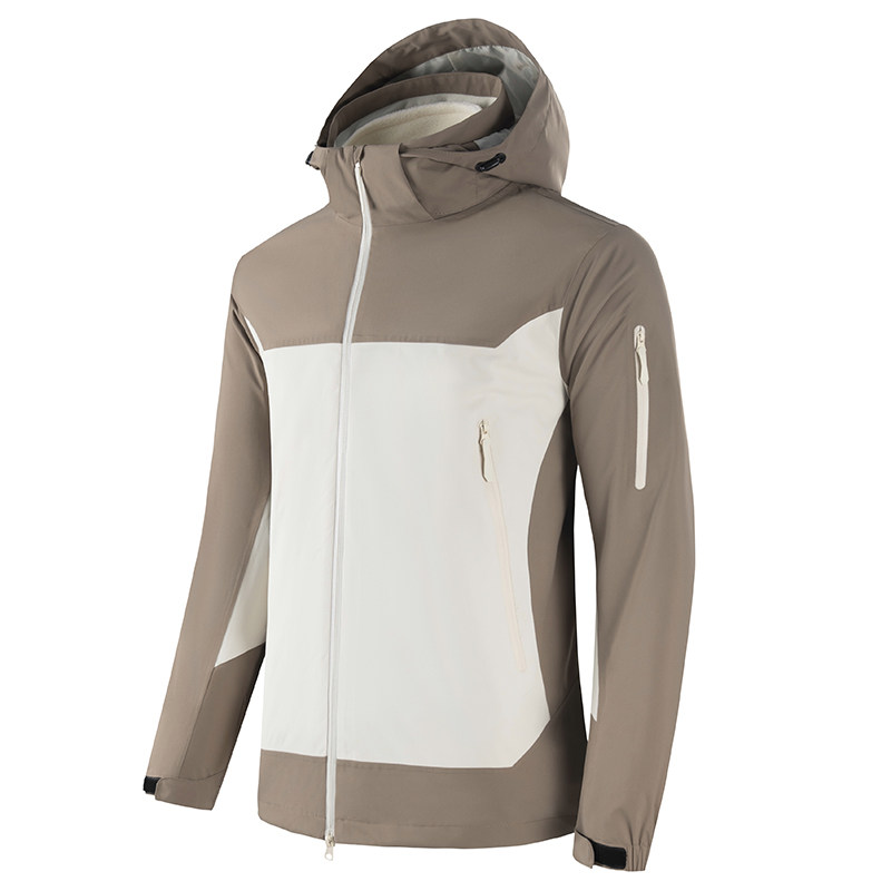 户外秋冬男女冲锋衣三合一可拆卸两件套热封厚登山服 CF23925P165图片