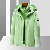 冲锋衣女外套春秋季户外三合一拆卸登山服防风防水夹克CF2299P105，男装夹克，星座1410（原1902A）