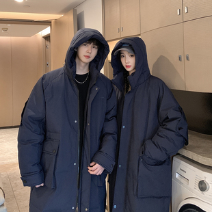 2306 男女过膝冬季 极寒抗风加厚情侣羽绒服 YR22065P120 1户外长款