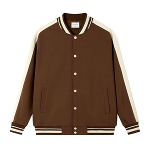 潮牌棒球服男春秋公版ins大码宽松男休闲夹克潮流外套JK78111P85