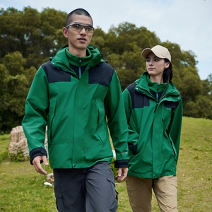 秋冬男女款夹克户外三合一冲锋衣可拆卸两件套登山服 CF23688P95图片