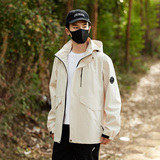 春秋薄男士户外夹克防风防水情侣冲锋衣女外套滑雪服CF88888AP55，男装夹克，星座1410（原1902A）